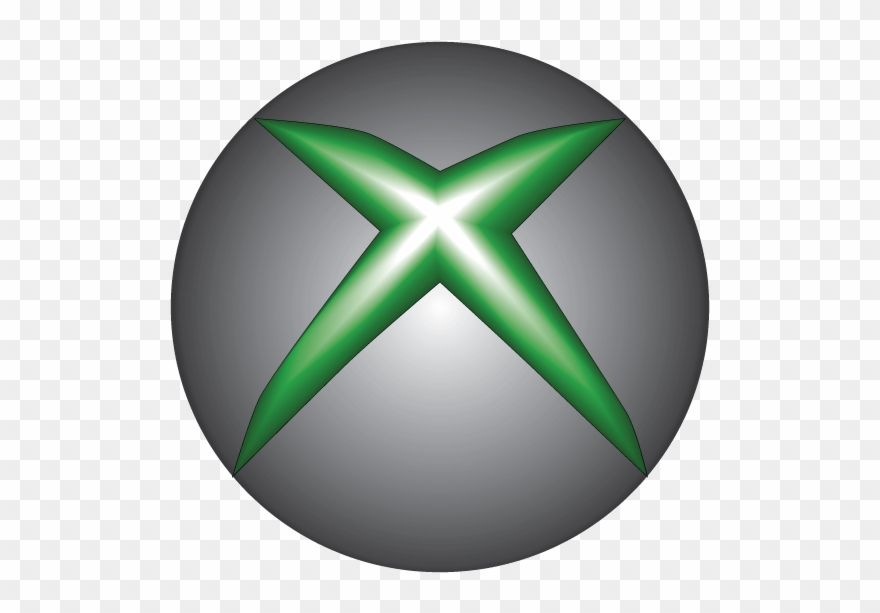 The Xbox Symbol Was Made Using A Circle With A Gradient Clipart