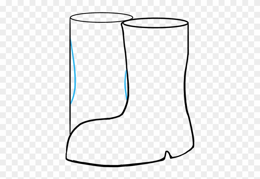 How To Draw Boots Clipart
