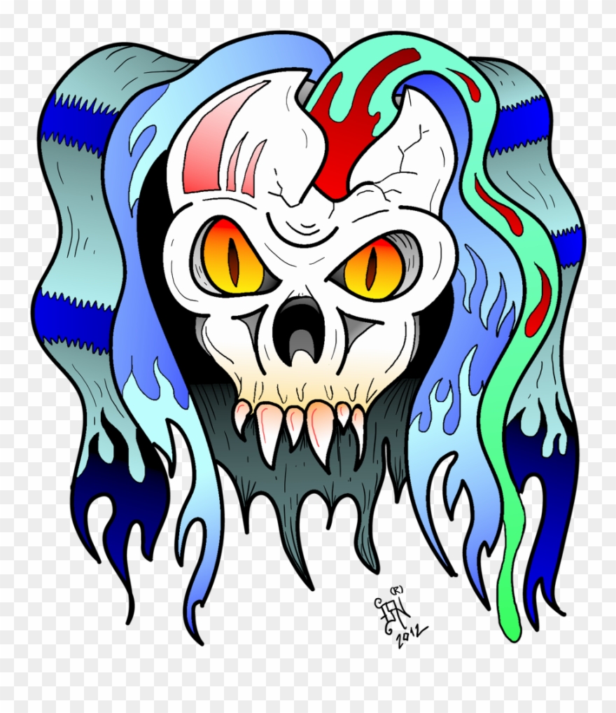 Skull By Nikolass Clipart