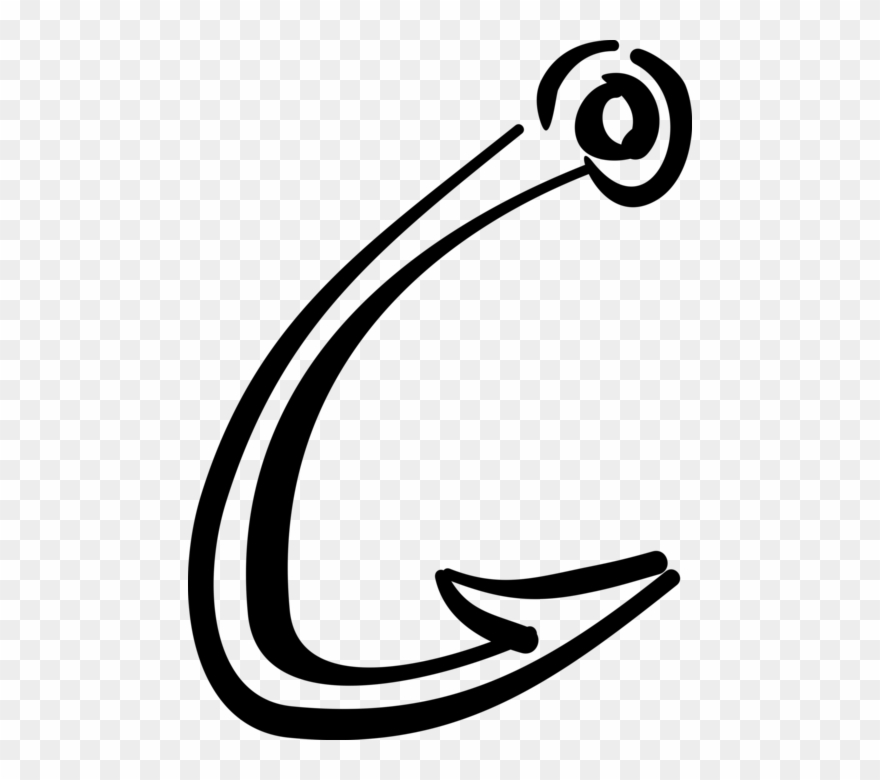 Vector Illustration Of Sport Fisherman Angler's Fishing Clipart