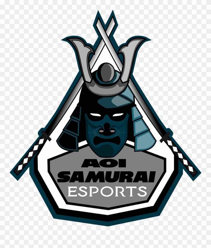 Aoi Samurai Esports Clipart
