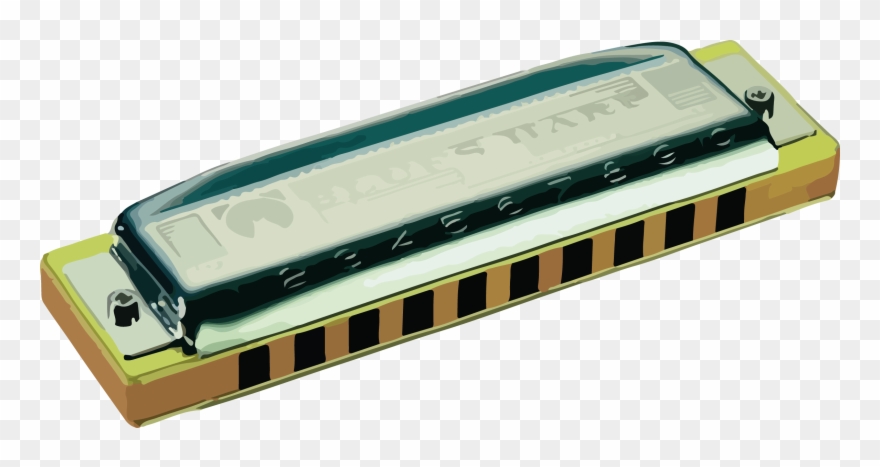 Blues-harp Lernen Clipart