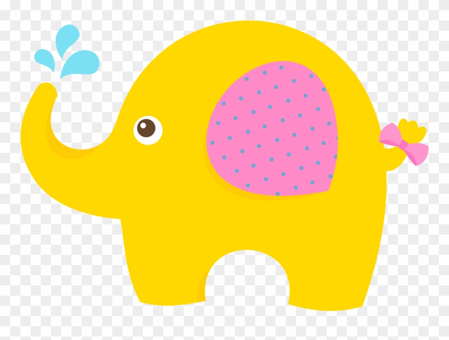 Ajuar Bebe, Cajas Pintadas, Apliques, Moldes Elefante, Clipart