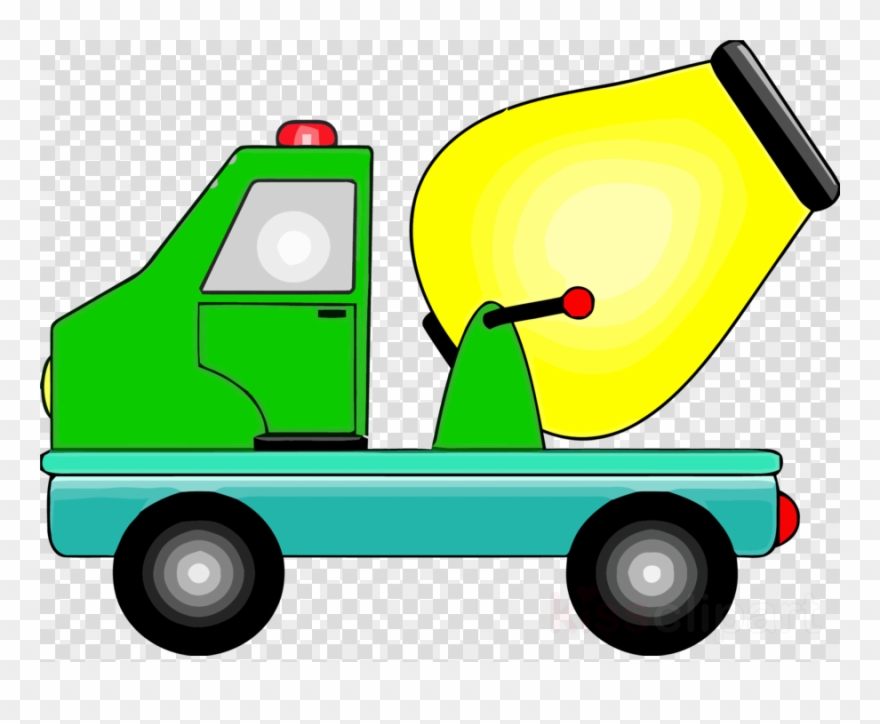 Truck Cartoon Clipart Motor Vehicle Car Clip Art - Png Download