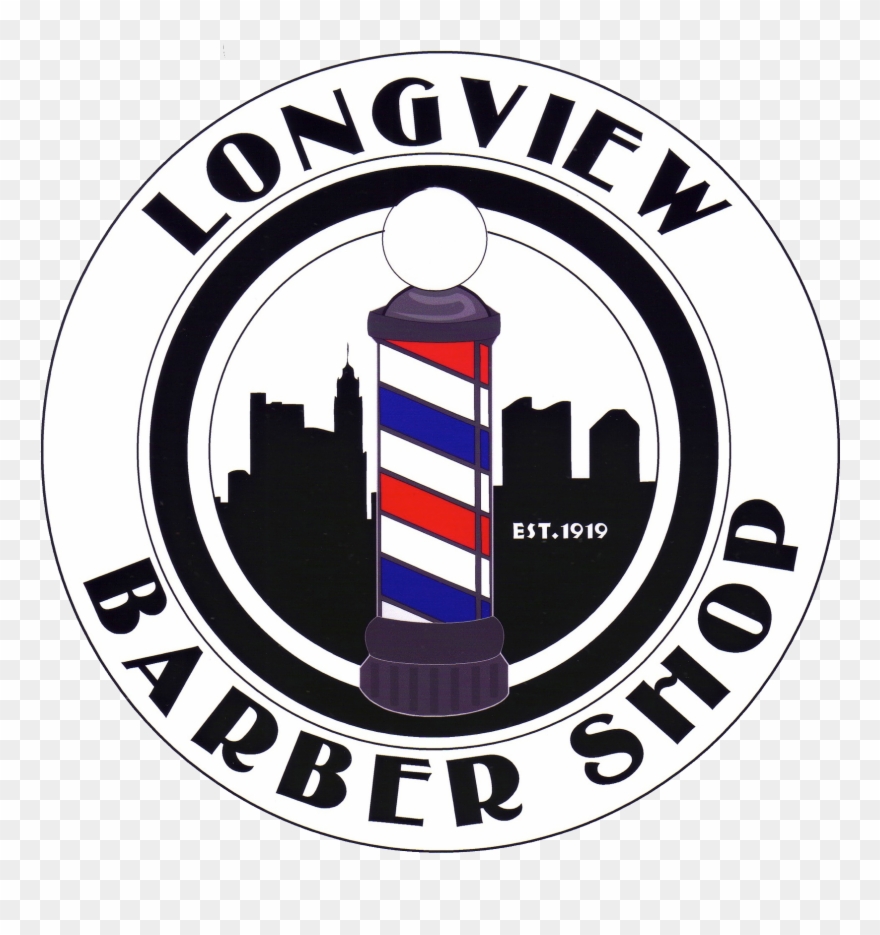 Barber Shop Logo Clip Art - Png Download