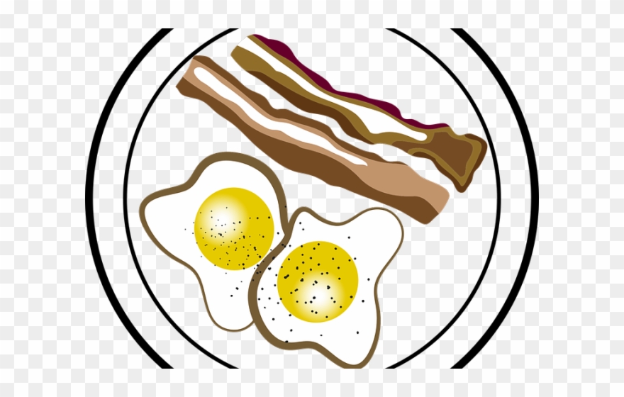 Fried Egg Clipart Breakfast Egg - Png Download