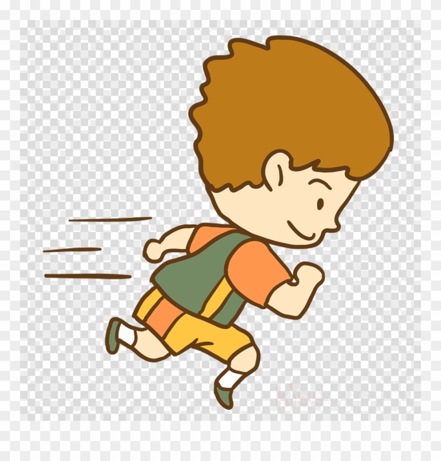 Animation Sport Child Run Clipart Running Cartoon Clip - Png Download