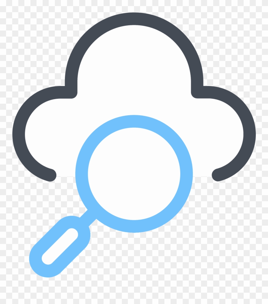 Search Icon Cloud Clipart