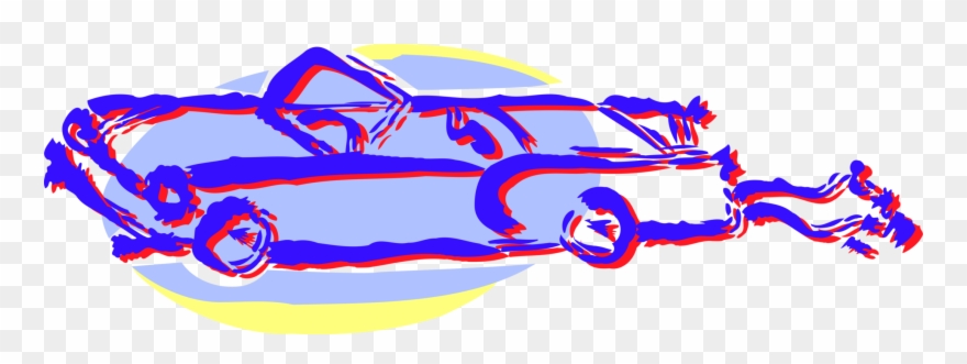 Vector Illustration Of Just Married Newlyweds Leave Clipart