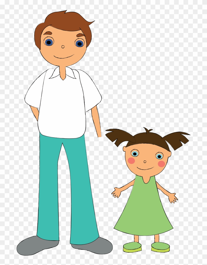 Dad And Daughter Clipart