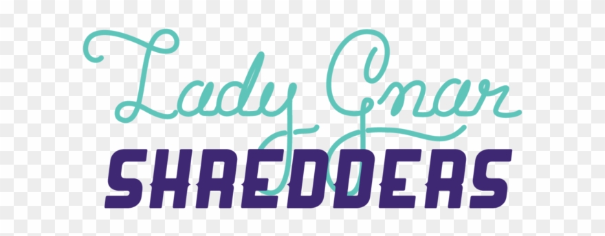 Lady Gnar Shredders Is An All Women's Cycling Organization Clipart