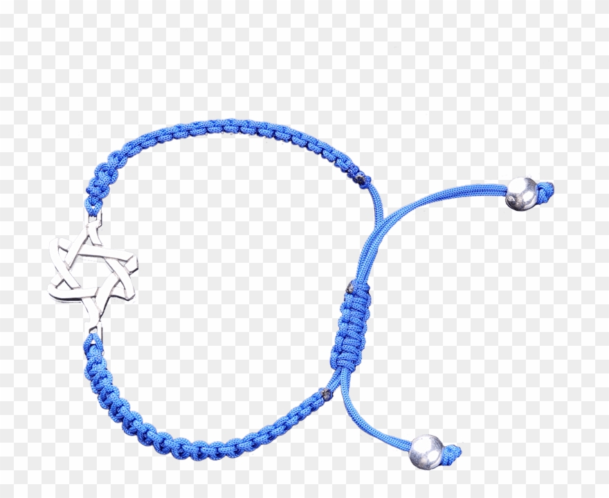Bracelet Ice And Fire Blue Thread Clipart