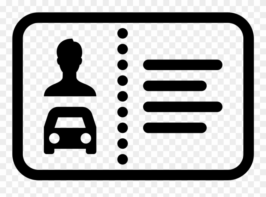 License Icon Free Download Banner Free Download - Driving License Icon Clipart