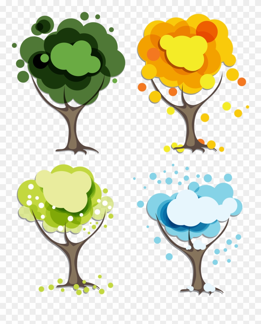 Картинка В Png - Деревья Вектор Clipart