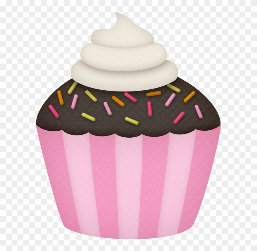 Cute Cliparts ❤ Cupcake Ch - Cupcake - Png Download