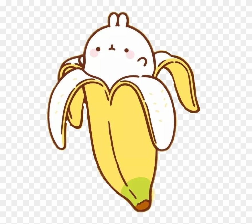 Report Abuse - Molang Banana Clipart