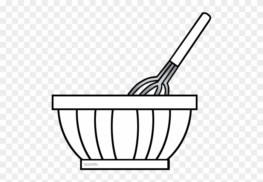 White Mixing Bowl - Mixing Bowl Clipart - Png Download