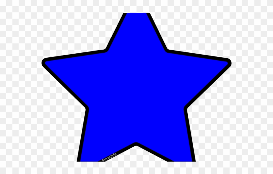 Stars Clipart Dark Blue - Png Download
