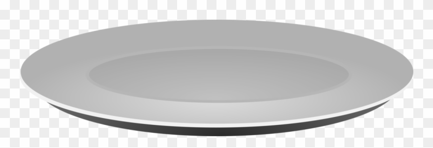 Saucer Plate Teacup White - Saucer Clipart Black And White - Png Download