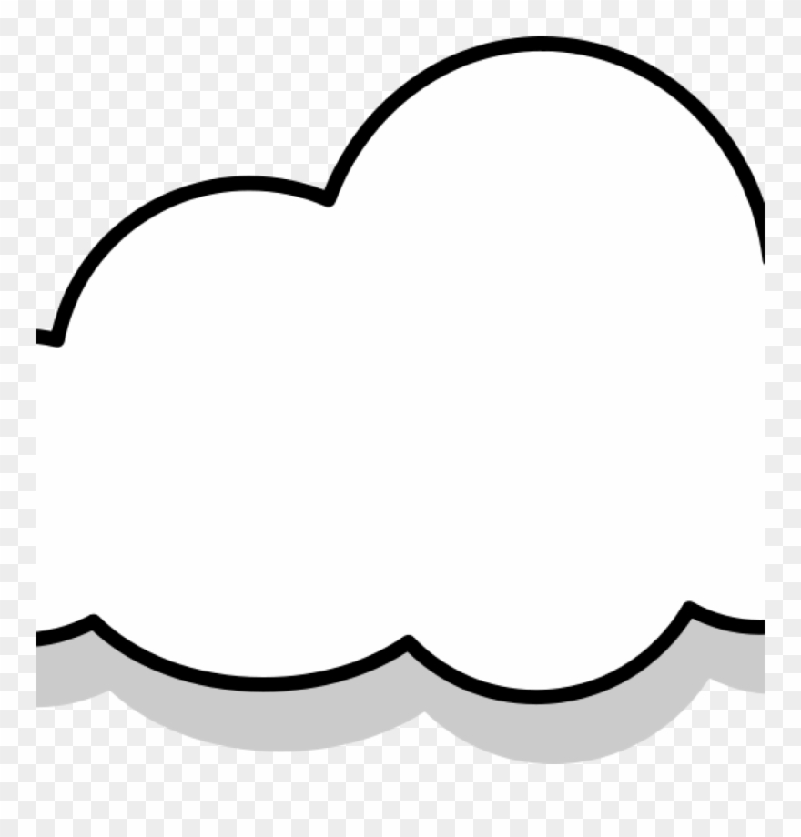 Clouds Images Clip Art Gray Cloud Clipart Clipart Panda - Clip Art - Png Download
