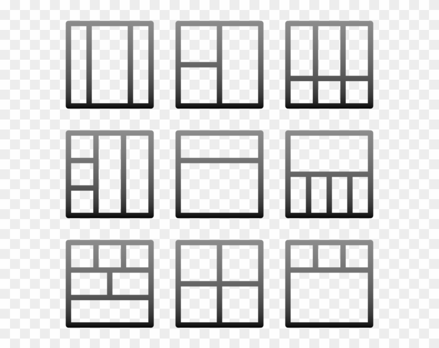 Train Windows Clipart Window Clip Art - Black And White Test - Png Download