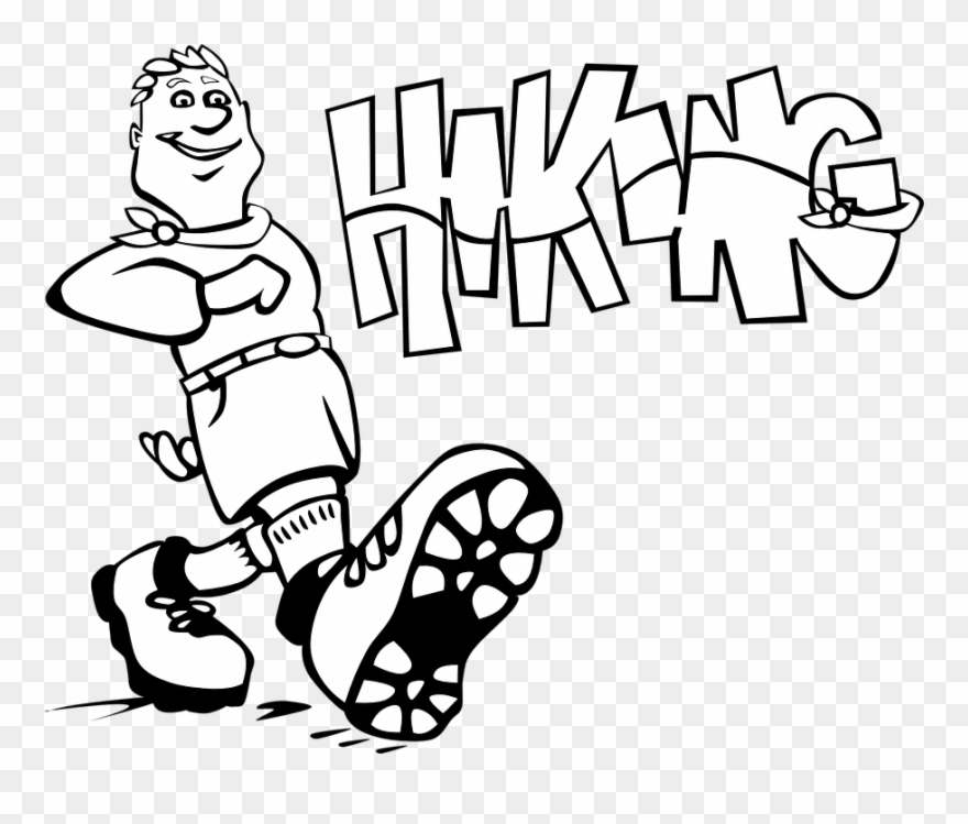 Hiking Clipart Transparent - Png Download