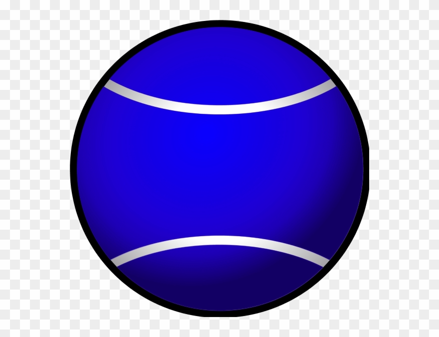 Tennis Ball Simple Vector Clip Art - Clip Art - Png Download