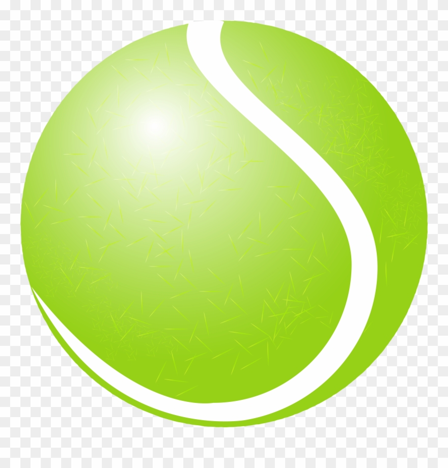 Tennis Ball Clipart Web - Tennis Ball Clipart Png Transparent Png