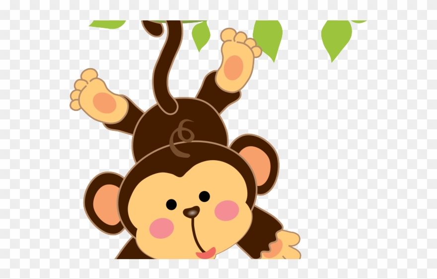 Safari Monkey Cliparts - Png Download