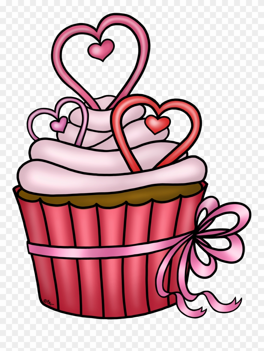 Torten, Alles Gute Zum Geburtstag Cupcakes, Niedliche - Happy Birthday Cupcake Drawings Clipart