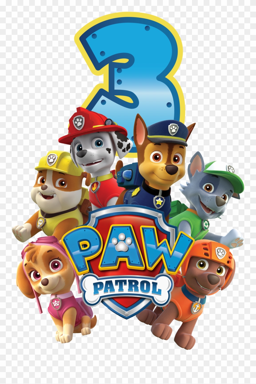 Pin De Gabriela Cespedes Flores En Unicornio En 2018 - Paw Patrol Happy Birthday 2 Clipart