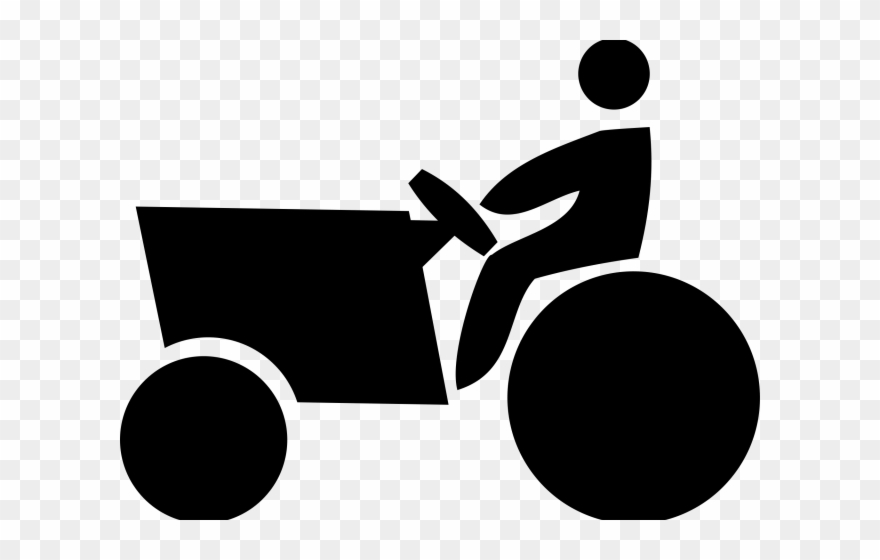 Tractor Clipart Black And White - Marathi Shetkari - Png Download