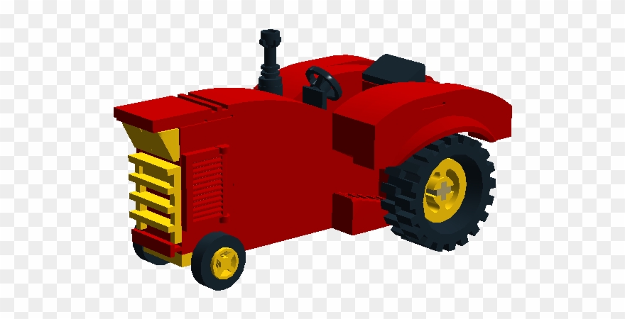 Crops Clipart Tractor - Tractor - Png Download