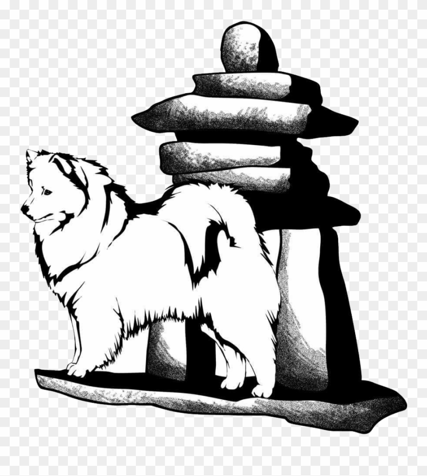 Translation Drawing Inuit Animal Clipart Library Stock - Dog - Png Download
