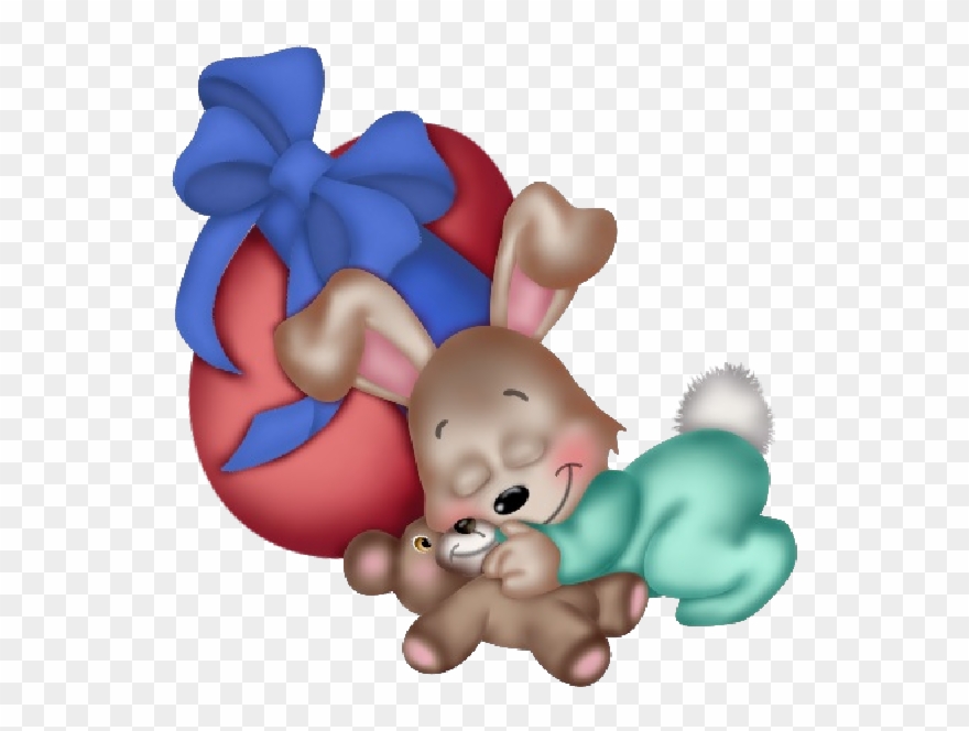 Cute Easter Bunny Cartoon Images - Easter Clipart
