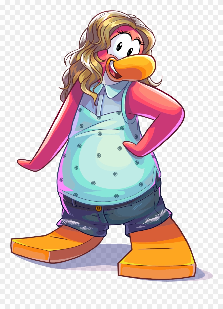 Sabrina Carpenter Penguin - Gay Club Penguin Clipart