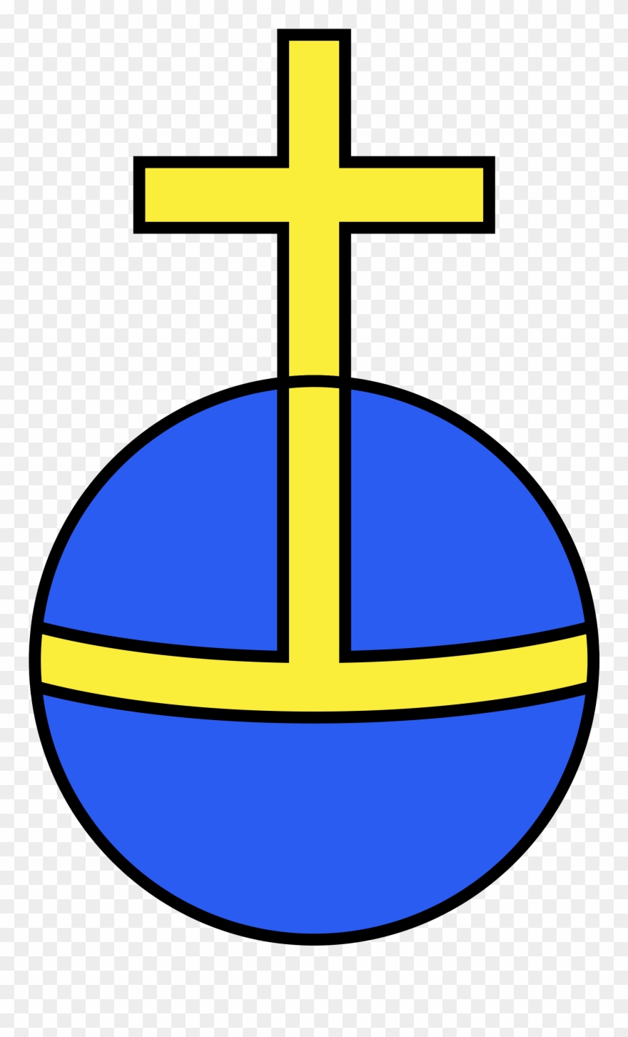 Open - Globus Cruciger Png Clipart