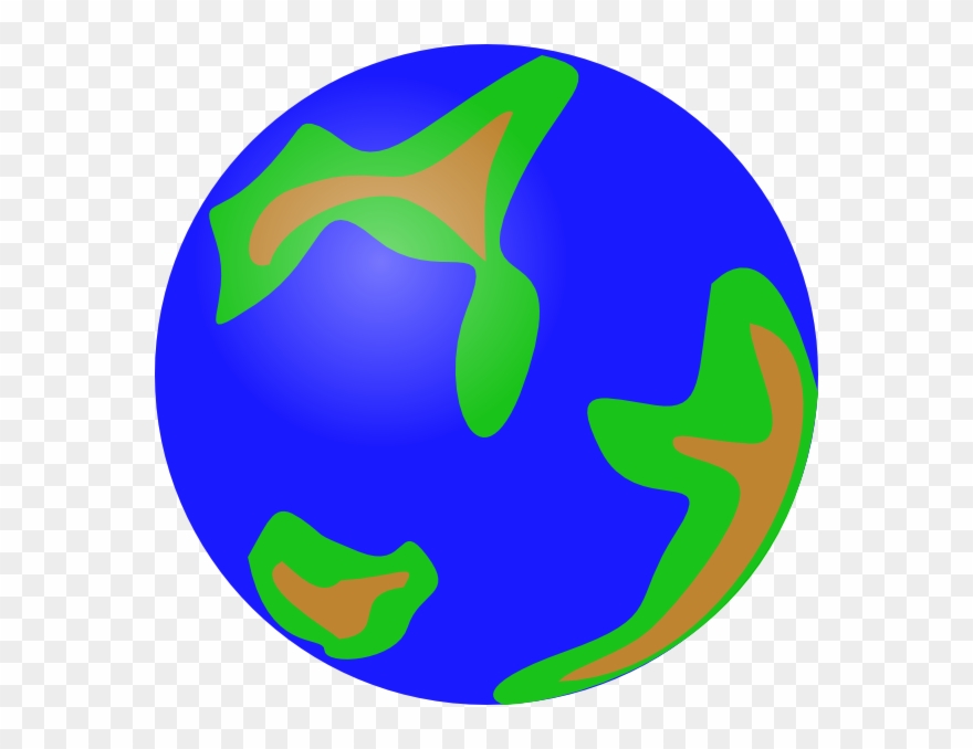 Globe Green 3d Graphic Clip Art - Earth Clip Art - Png Download