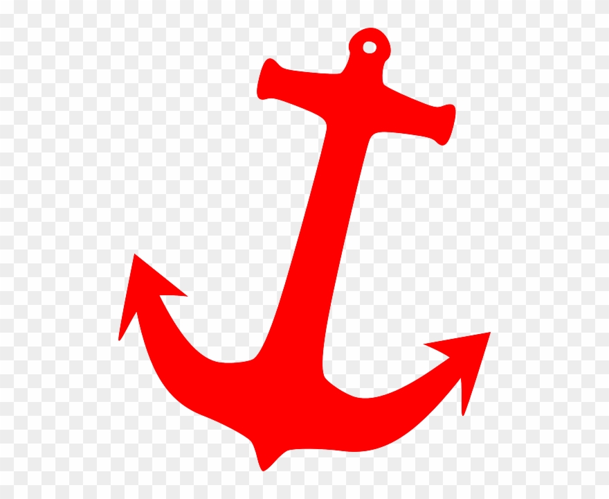 Serap Arıogul Adlı Kullanıcının Hobi Panosundaki Pin - Red Anchor Png Clipart