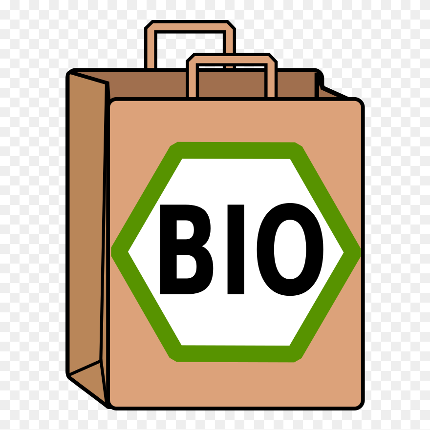 Organic Bag Clipart - Bag - Png Download