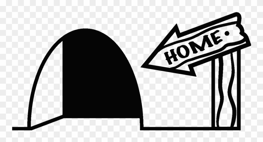 Sticker Trou De Souris Avec Un Signe Accueil Ambiance - Dessin Trou De Souris Clipart