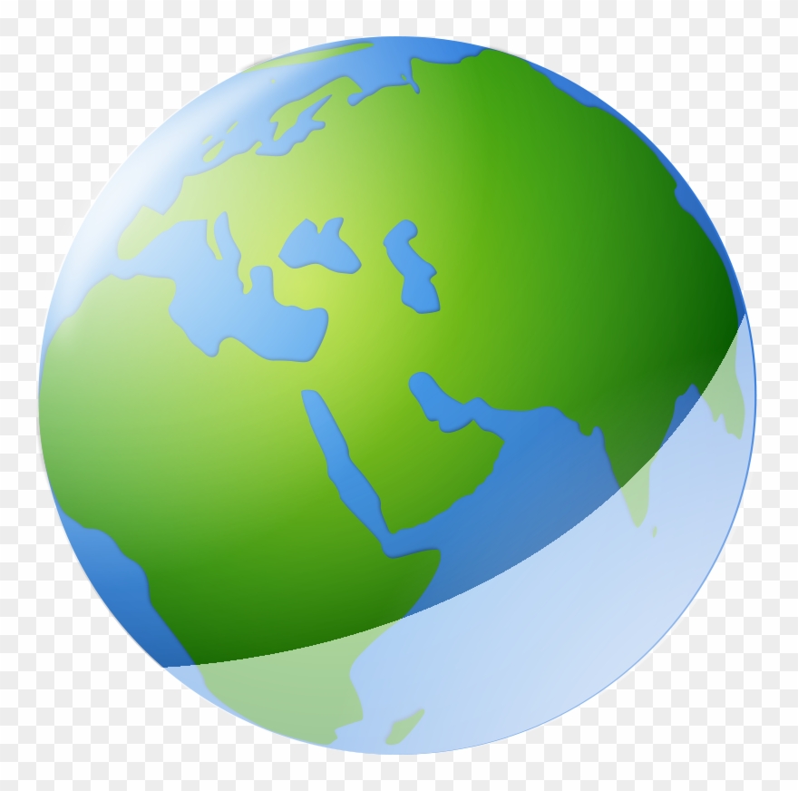 Free World Globe - Animasi Bola Dunia Png Clipart