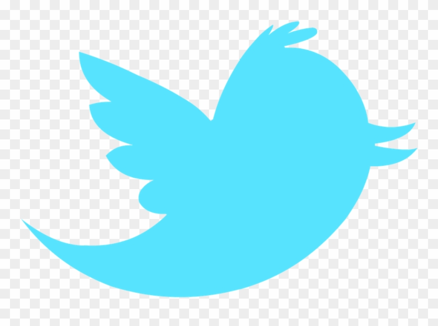 Follow On Twitter - Twitter Bird Vector Clipart