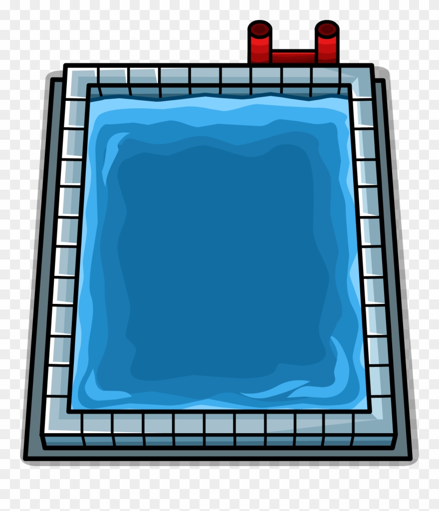 Iceberg Clipart Swimming - Rectangular Swimming Pool Clipart - Png Download