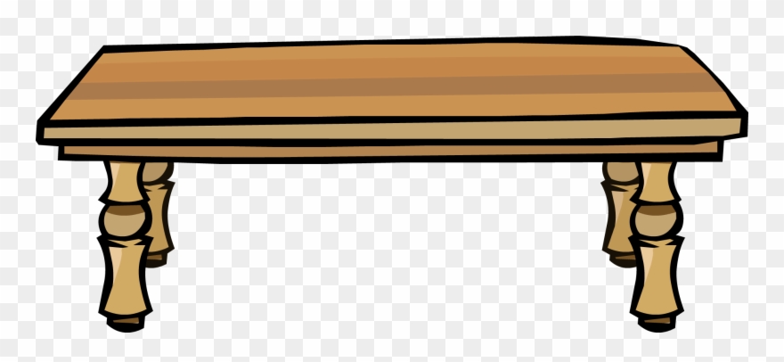 Club Penguin Table Clipart