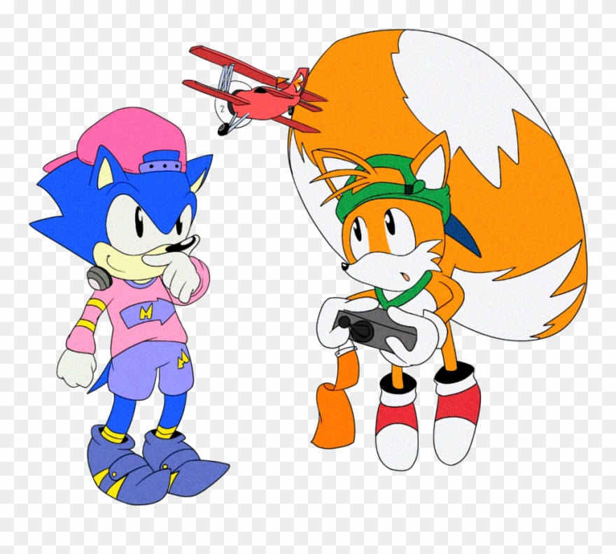 Clipart Black And White S Kids By - Pastel Sonic The Hedgehog - Png Download