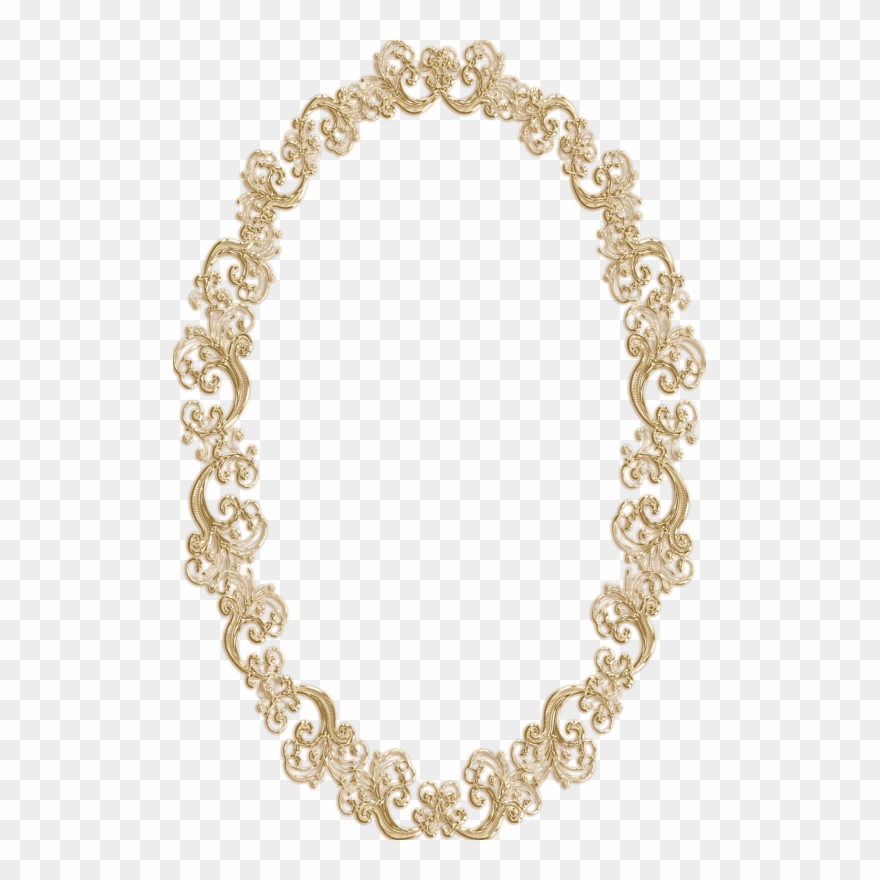 Yandeks - Fotki - Frame Ornate Clip Art Gold - Png Download