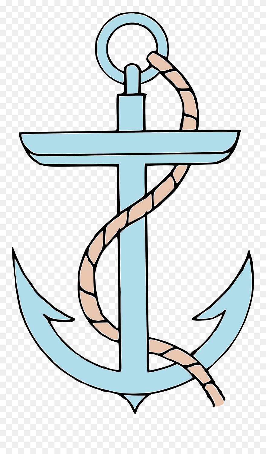 Banner Black And White Download Anchor Clipart Word - Anchor Clipart - Png Download