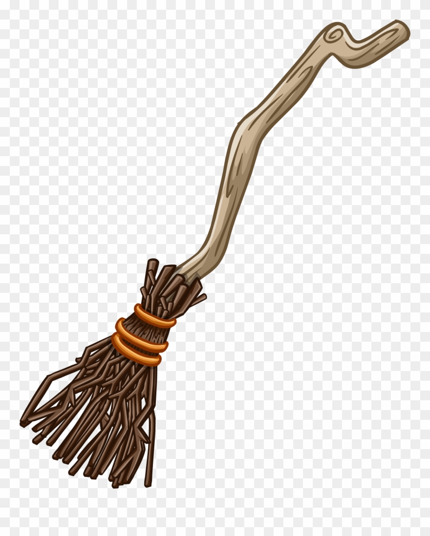 Escoba De Bruja Dibujo Clipart