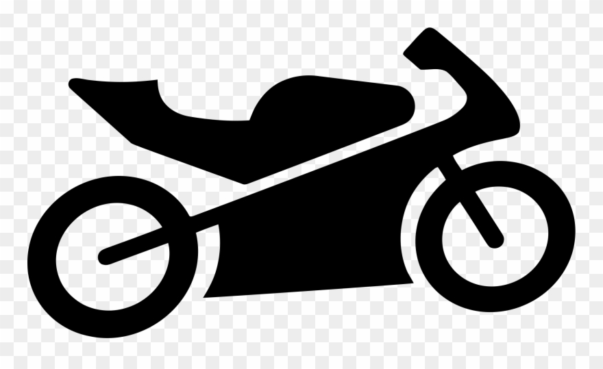 Motorcycle Bicycle Computer Icons Pillion Chopper Clipart